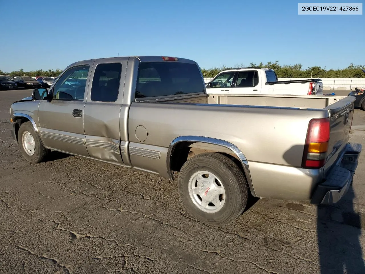 2002 Chevrolet Silverado C1500 VIN: 2GCEC19V221427866 Lot: 67598214