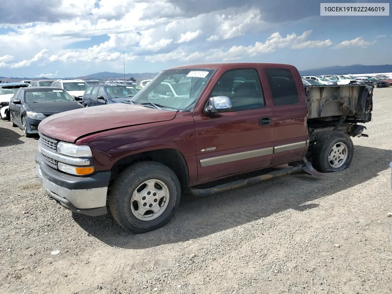 2002 Chevrolet Silverado K1500 VIN: 1GCEK19T82Z246019 Lot: 67625724