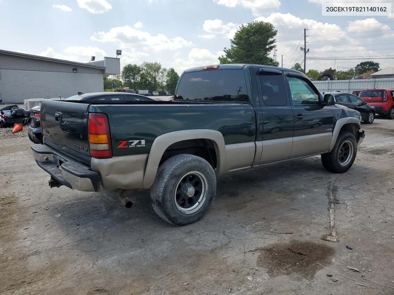 2002 Chevrolet Silverado K1500 VIN: 2GCEK19T821140162 Lot: 67681694