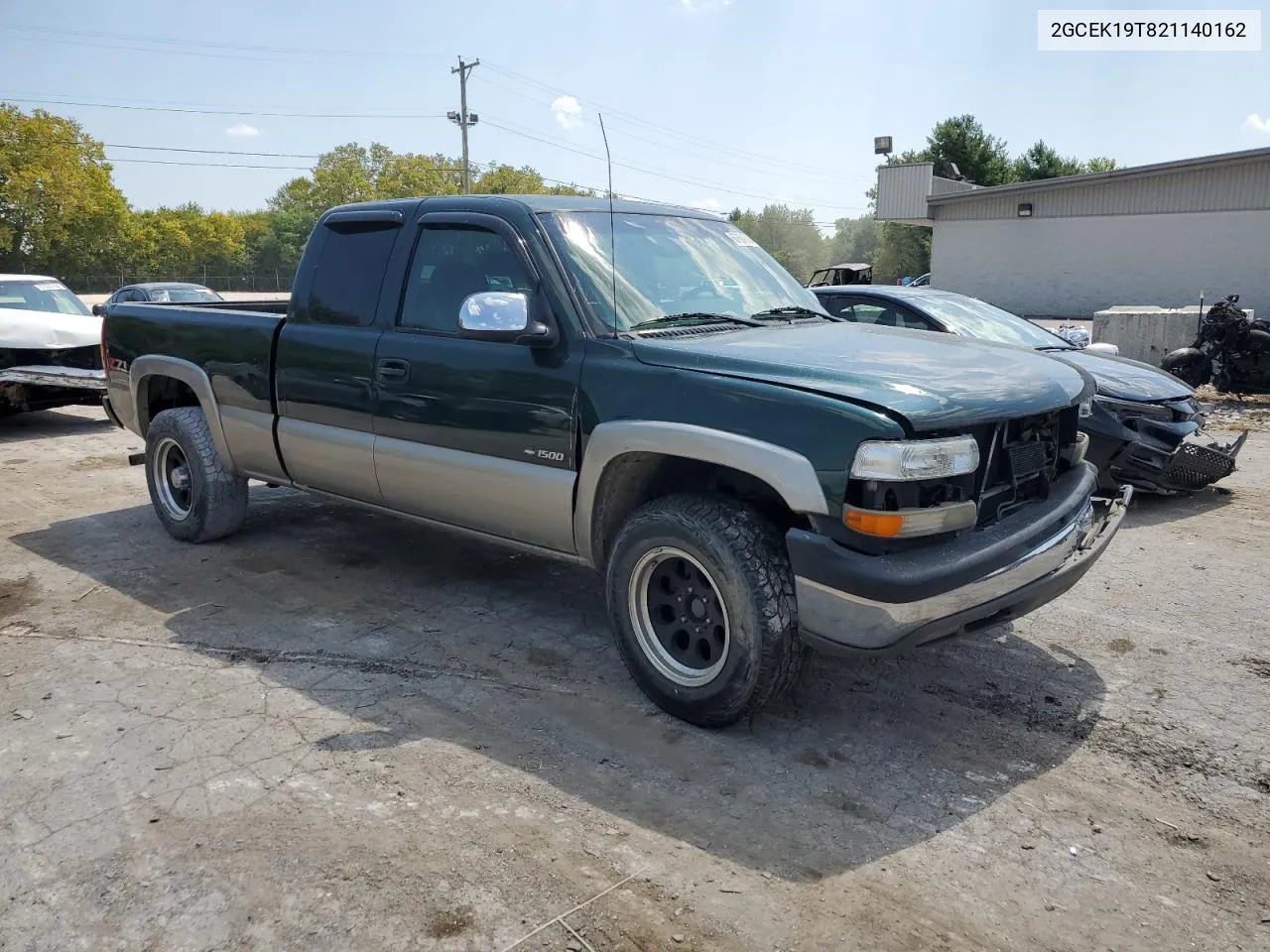 2002 Chevrolet Silverado K1500 VIN: 2GCEK19T821140162 Lot: 67681694