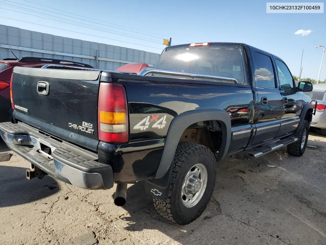 2002 Chevrolet Silverado K2500 Heavy Duty VIN: 1GCHK23132F100459 Lot: 67799314