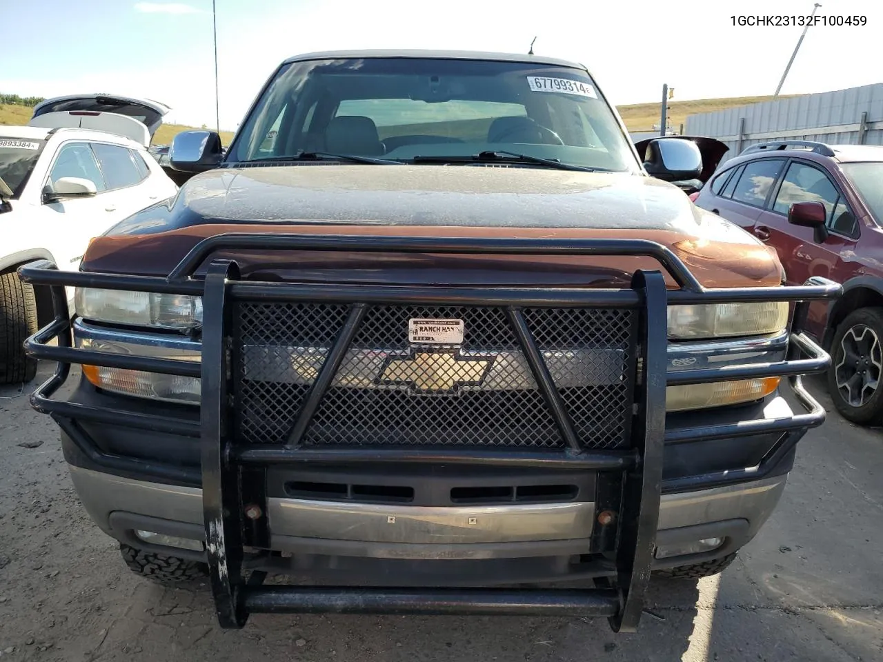 2002 Chevrolet Silverado K2500 Heavy Duty VIN: 1GCHK23132F100459 Lot: 67799314