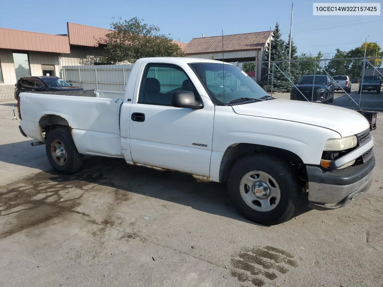 2002 Chevrolet Silverado C1500 VIN: 1GCEC14W32Z157425 Lot: 67911394