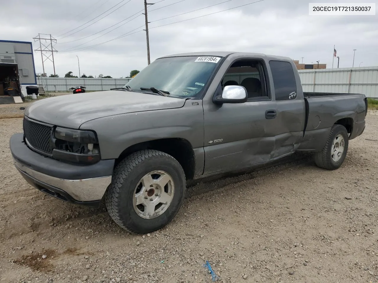 2002 Chevrolet Silverado C1500 VIN: 2GCEC19T721350037 Lot: 68281954