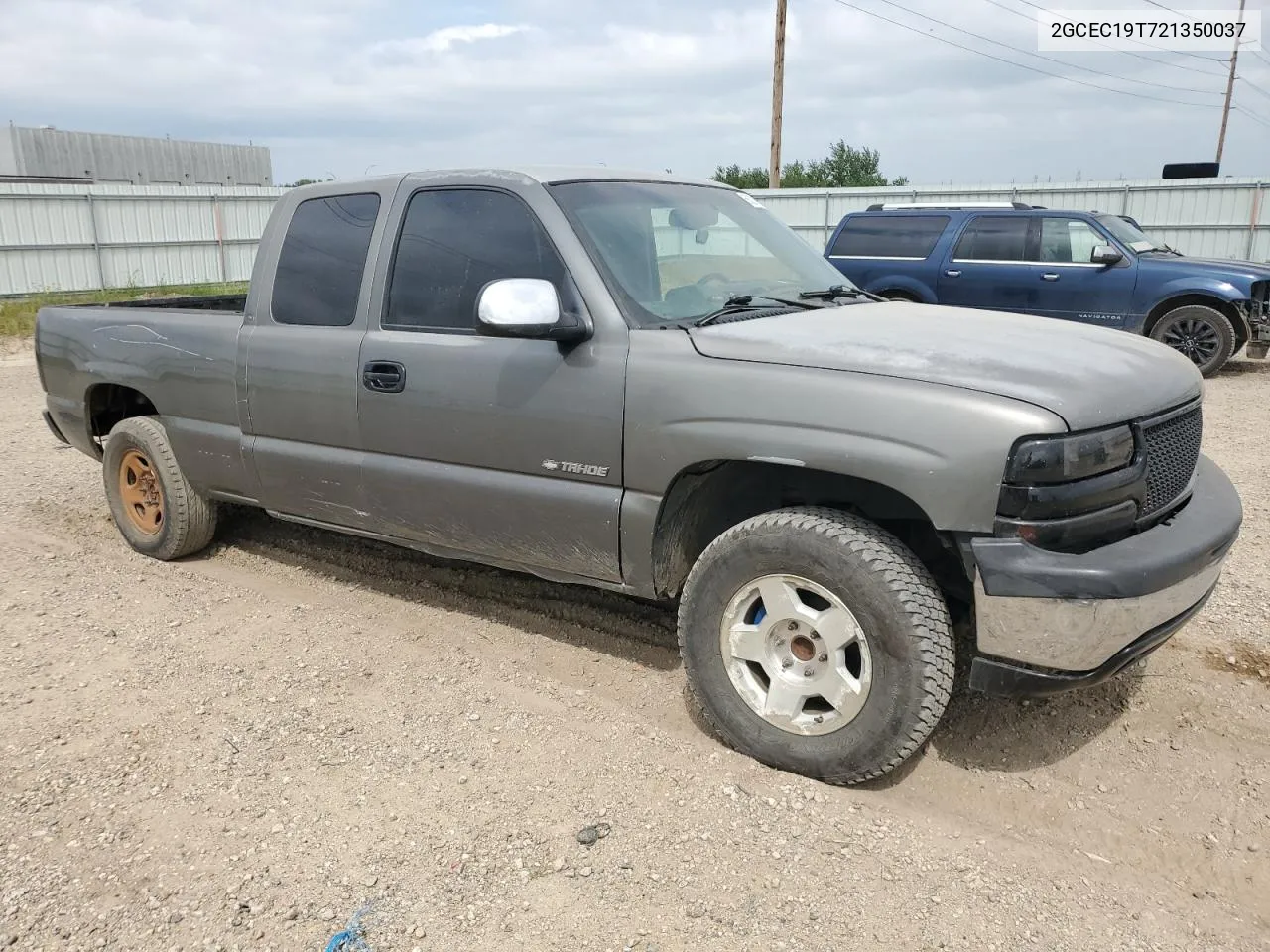 2002 Chevrolet Silverado C1500 VIN: 2GCEC19T721350037 Lot: 68281954