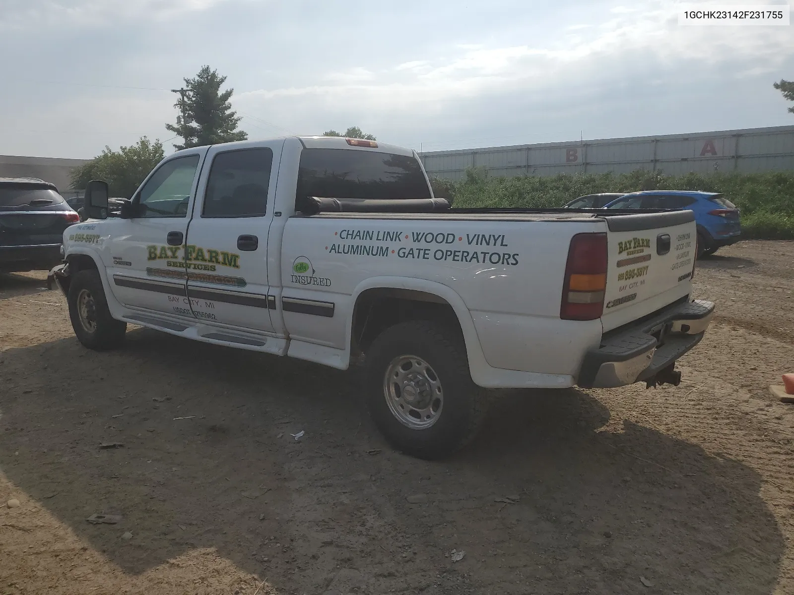 2002 Chevrolet Silverado K2500 Heavy Duty VIN: 1GCHK23142F231755 Lot: 68454774