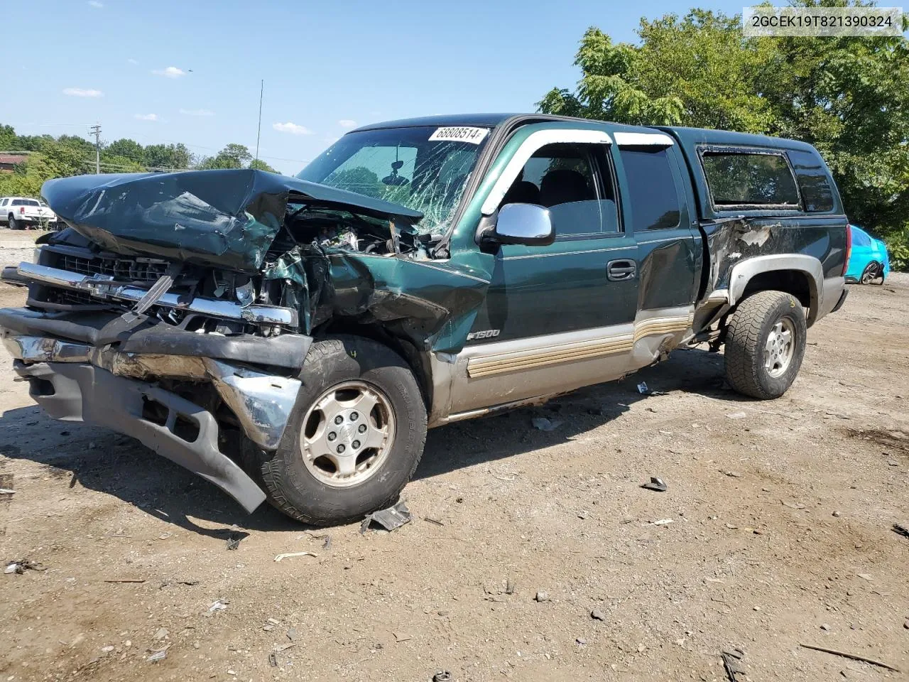 2GCEK19T821390324 2002 Chevrolet Silverado K1500