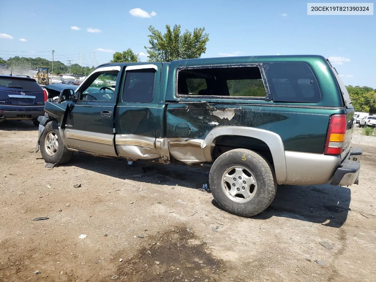 2002 Chevrolet Silverado K1500 VIN: 2GCEK19T821390324 Lot: 68808514