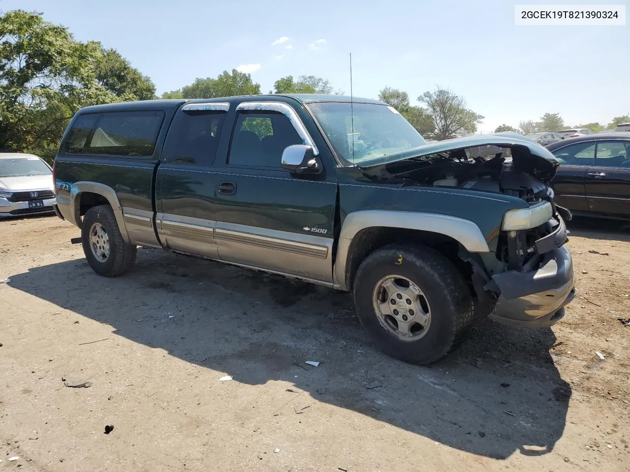 2002 Chevrolet Silverado K1500 VIN: 2GCEK19T821390324 Lot: 68808514