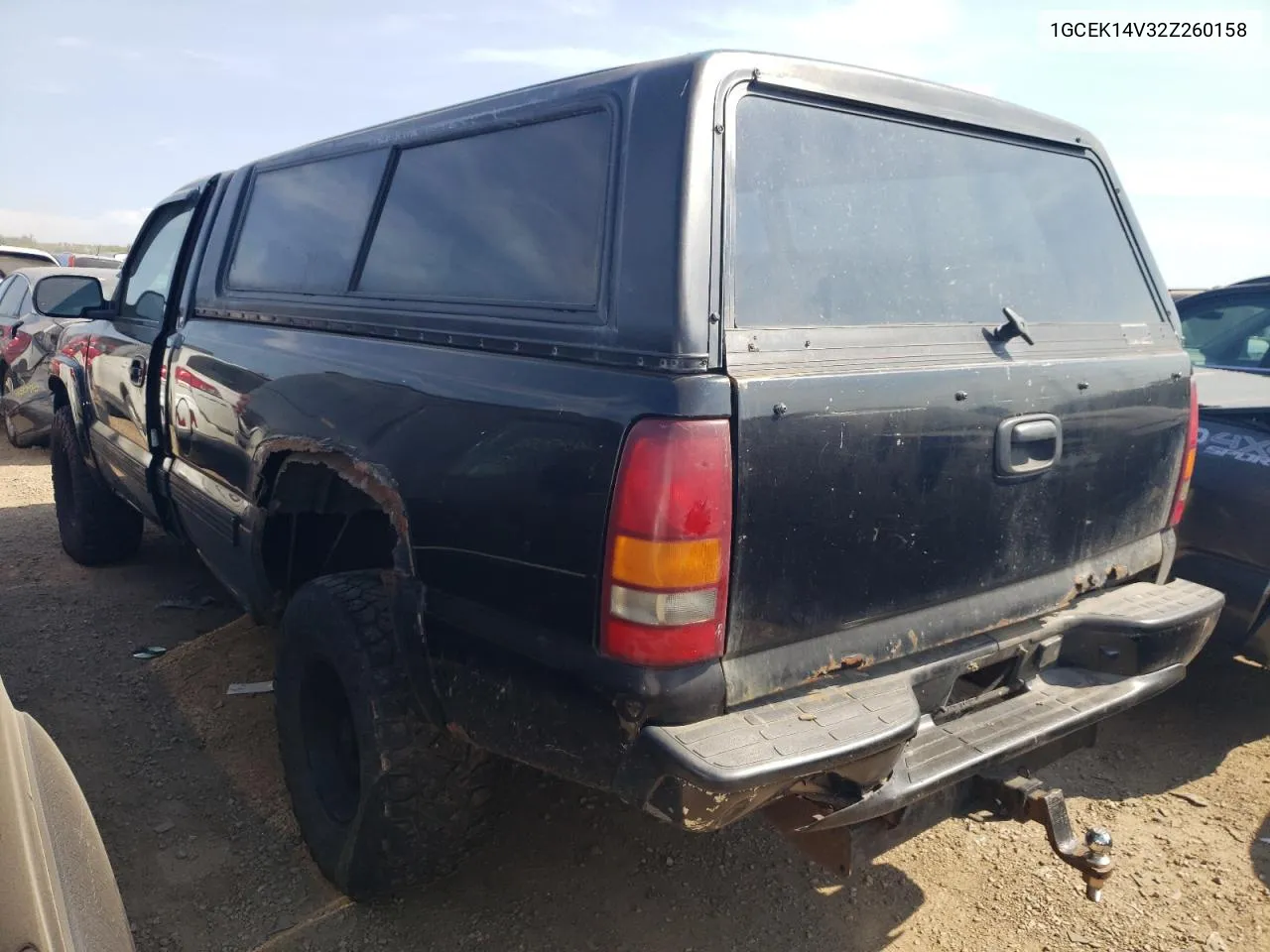 2002 Chevrolet Silverado K1500 VIN: 1GCEK14V32Z260158 Lot: 69794334