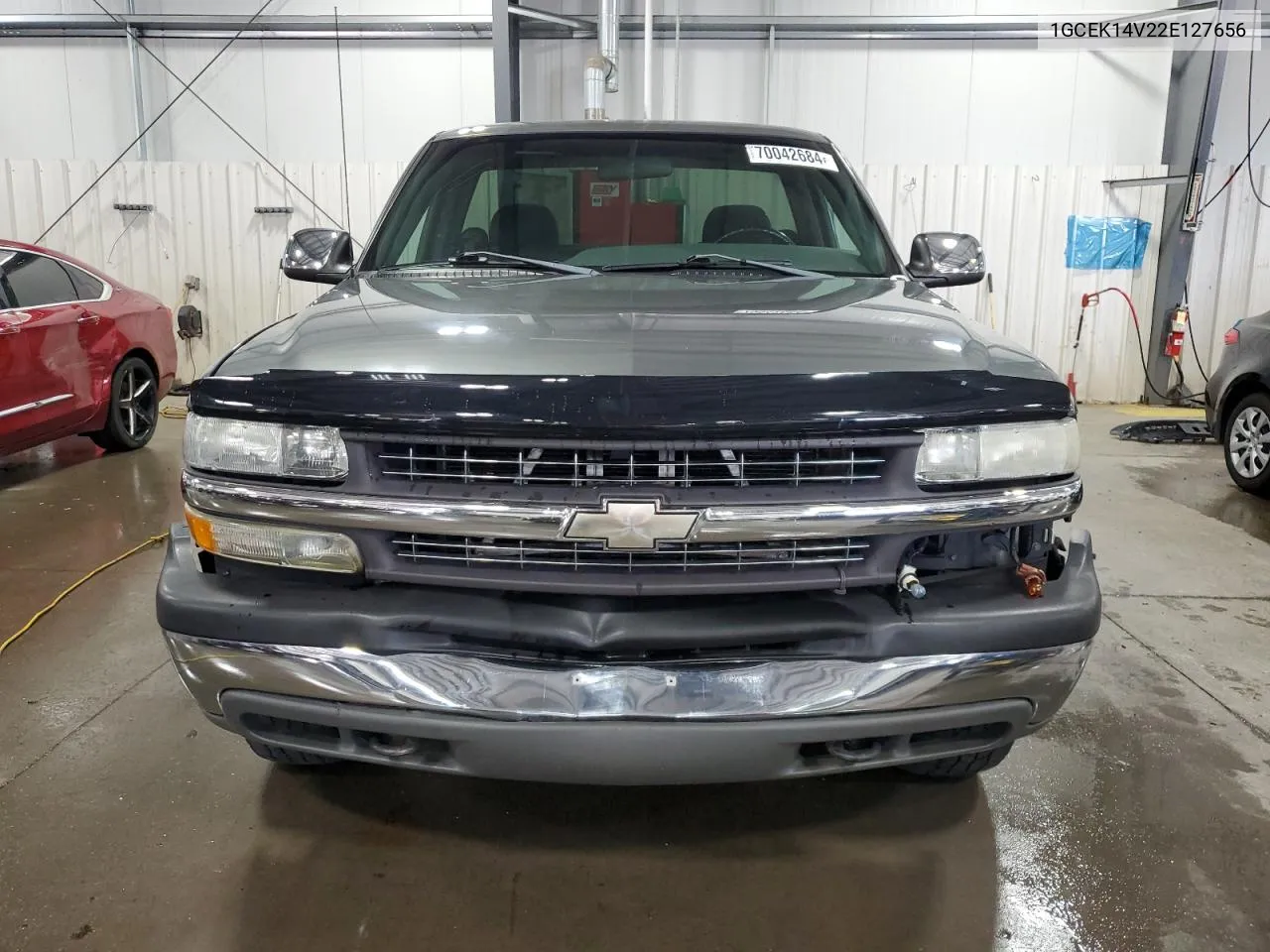 2002 Chevrolet Silverado K1500 VIN: 1GCEK14V22E127656 Lot: 70042684