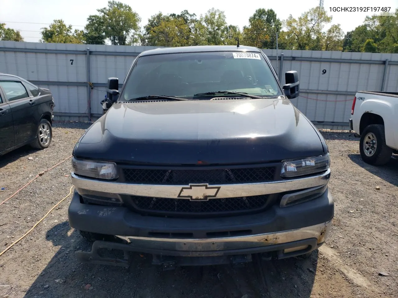 2002 Chevrolet Silverado K2500 Heavy Duty VIN: 1GCHK23192F197487 Lot: 70078874