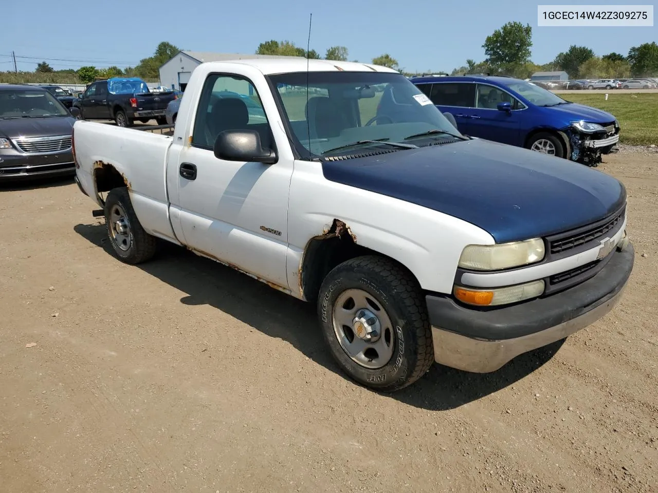 2002 Chevrolet Silverado C1500 VIN: 1GCEC14W42Z309275 Lot: 70226834