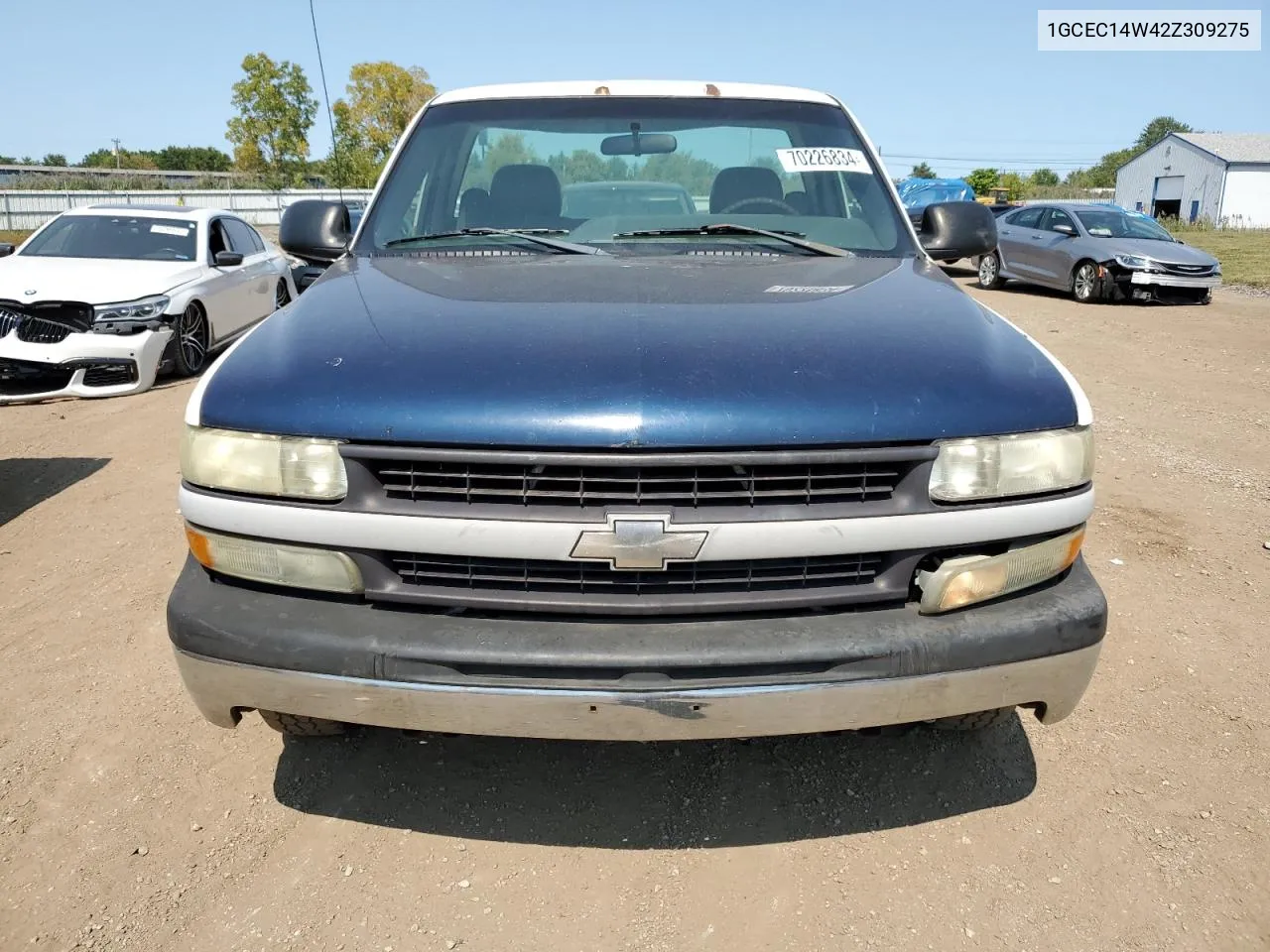 2002 Chevrolet Silverado C1500 VIN: 1GCEC14W42Z309275 Lot: 70226834