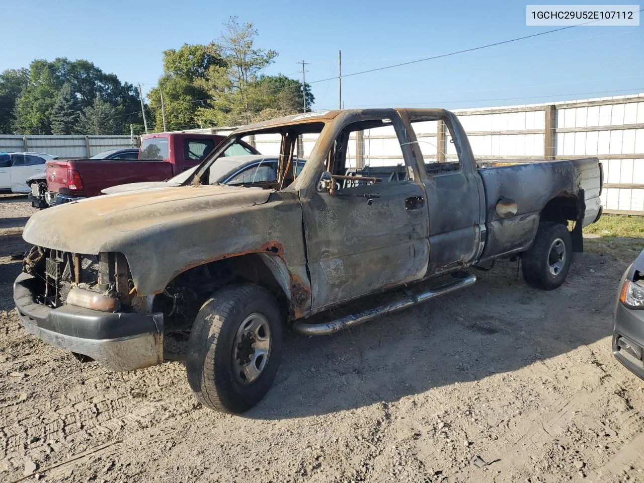 2002 Chevrolet Silverado C2500 Heavy Duty VIN: 1GCHC29U52E107112 Lot: 70262784