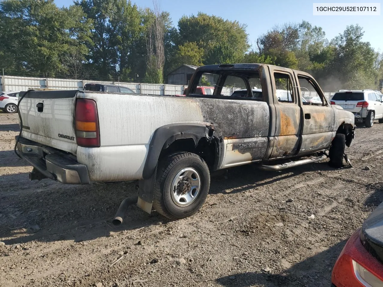 2002 Chevrolet Silverado C2500 Heavy Duty VIN: 1GCHC29U52E107112 Lot: 70262784