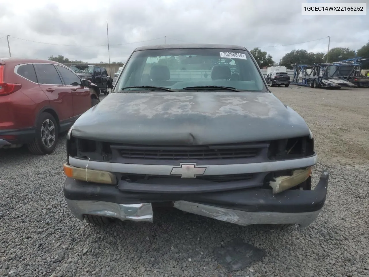 2002 Chevrolet Silverado C1500 VIN: 1GCEC14WX2Z166252 Lot: 70298844