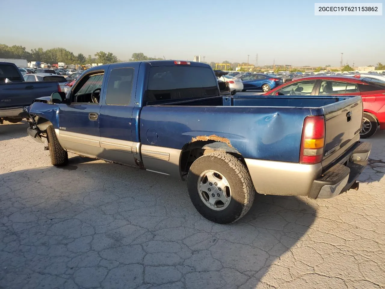 2002 Chevrolet Silverado C1500 VIN: 2GCEC19T621153862 Lot: 70311754