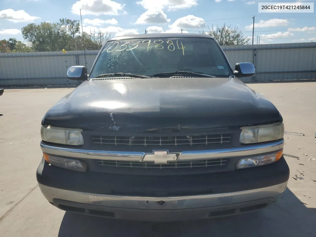 2002 Chevrolet Silverado C1500 VIN: 2GCEC19T421245844 Lot: 70339884