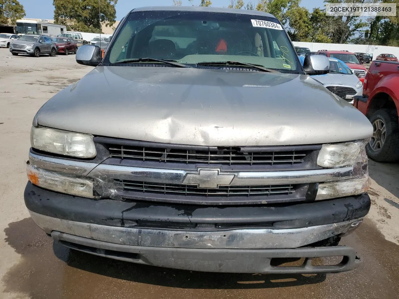 2002 Chevrolet Silverado K1500 VIN: 2GCEK19T121388463 Lot: 70760384