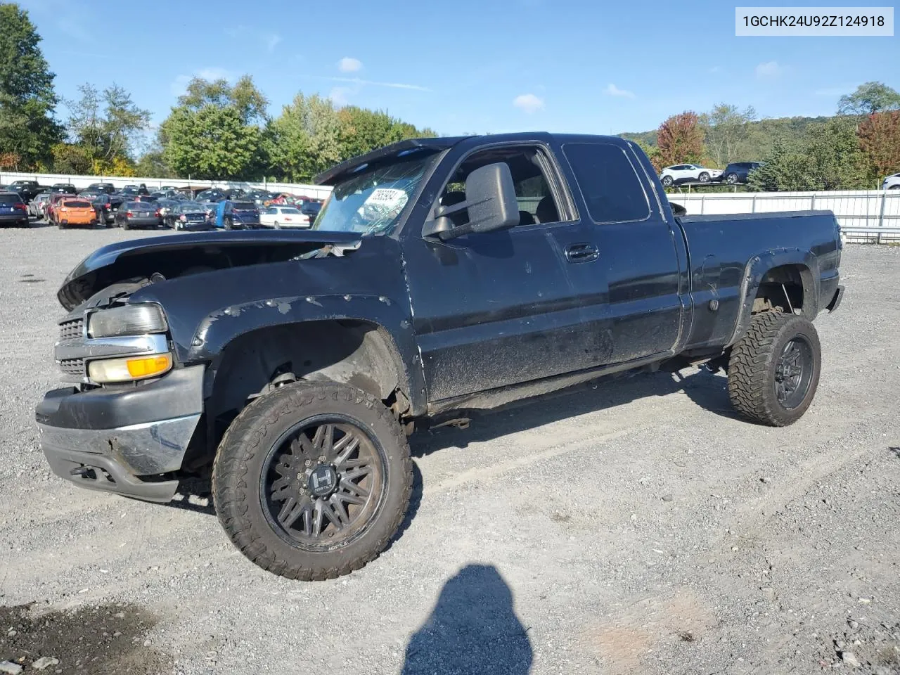 2002 Chevrolet Silverado K2500 Heavy Duty VIN: 1GCHK24U92Z124918 Lot: 70953934