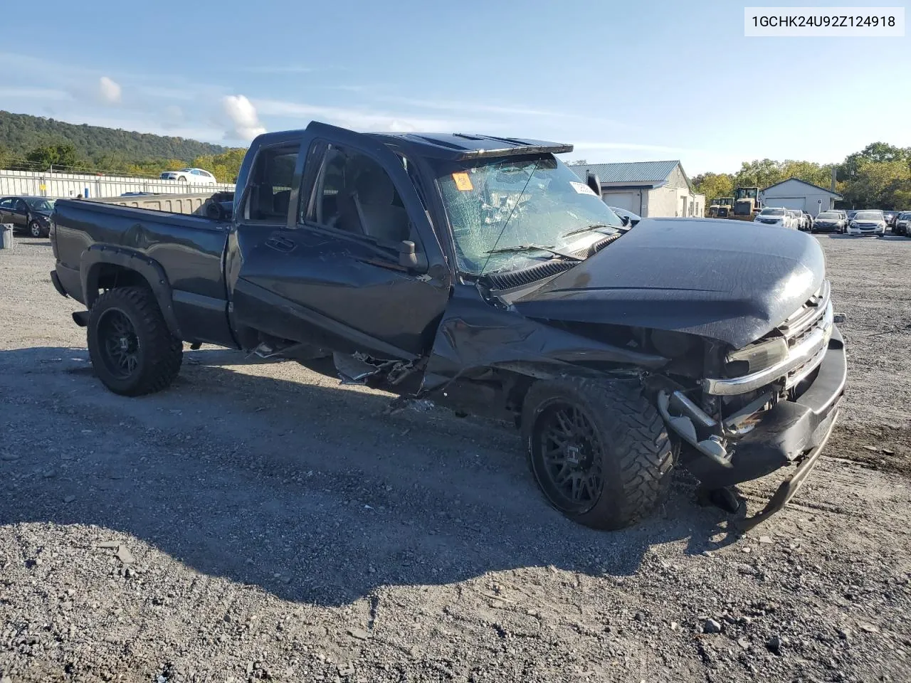 2002 Chevrolet Silverado K2500 Heavy Duty VIN: 1GCHK24U92Z124918 Lot: 70953934