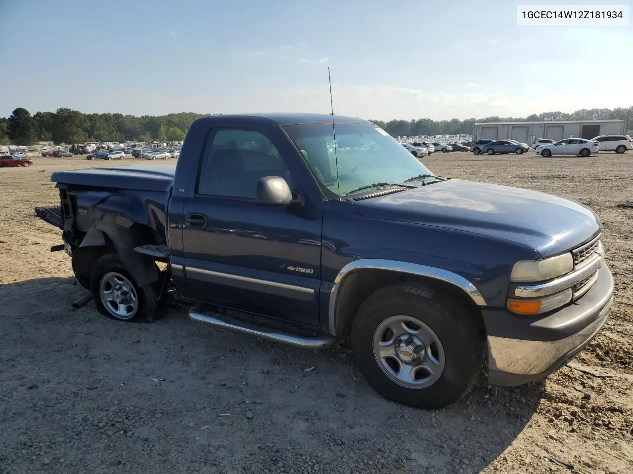 2002 Chevrolet Silverado C1500 VIN: 1GCEC14W12Z181934 Lot: 71013234