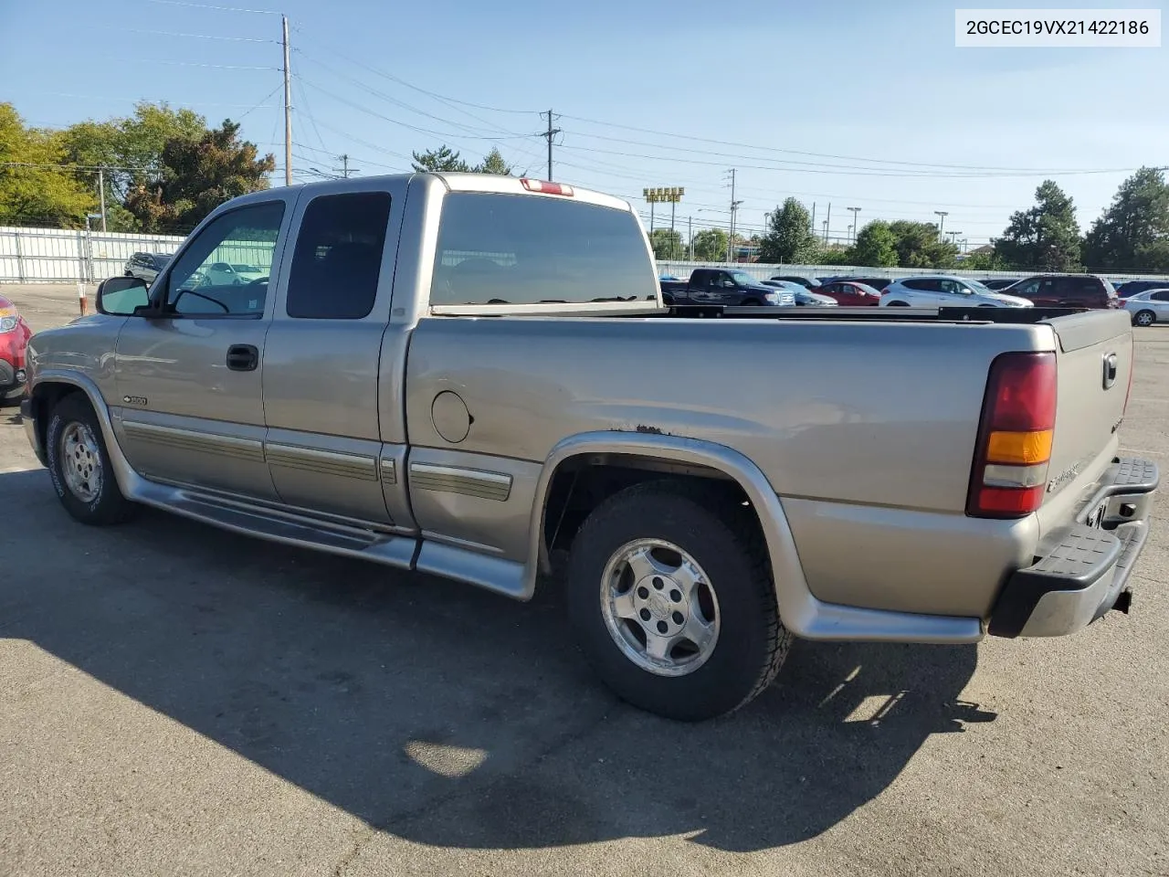 2002 Chevrolet Silverado C1500 VIN: 2GCEC19VX21422186 Lot: 71036444