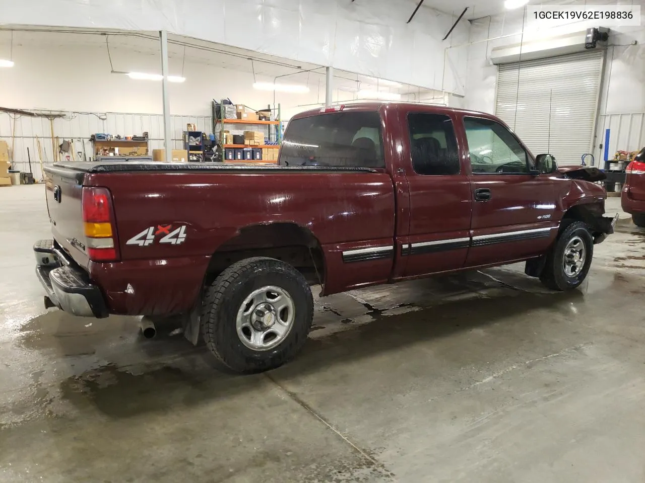 2002 Chevrolet Silverado K1500 VIN: 1GCEK19V62E198836 Lot: 71106634