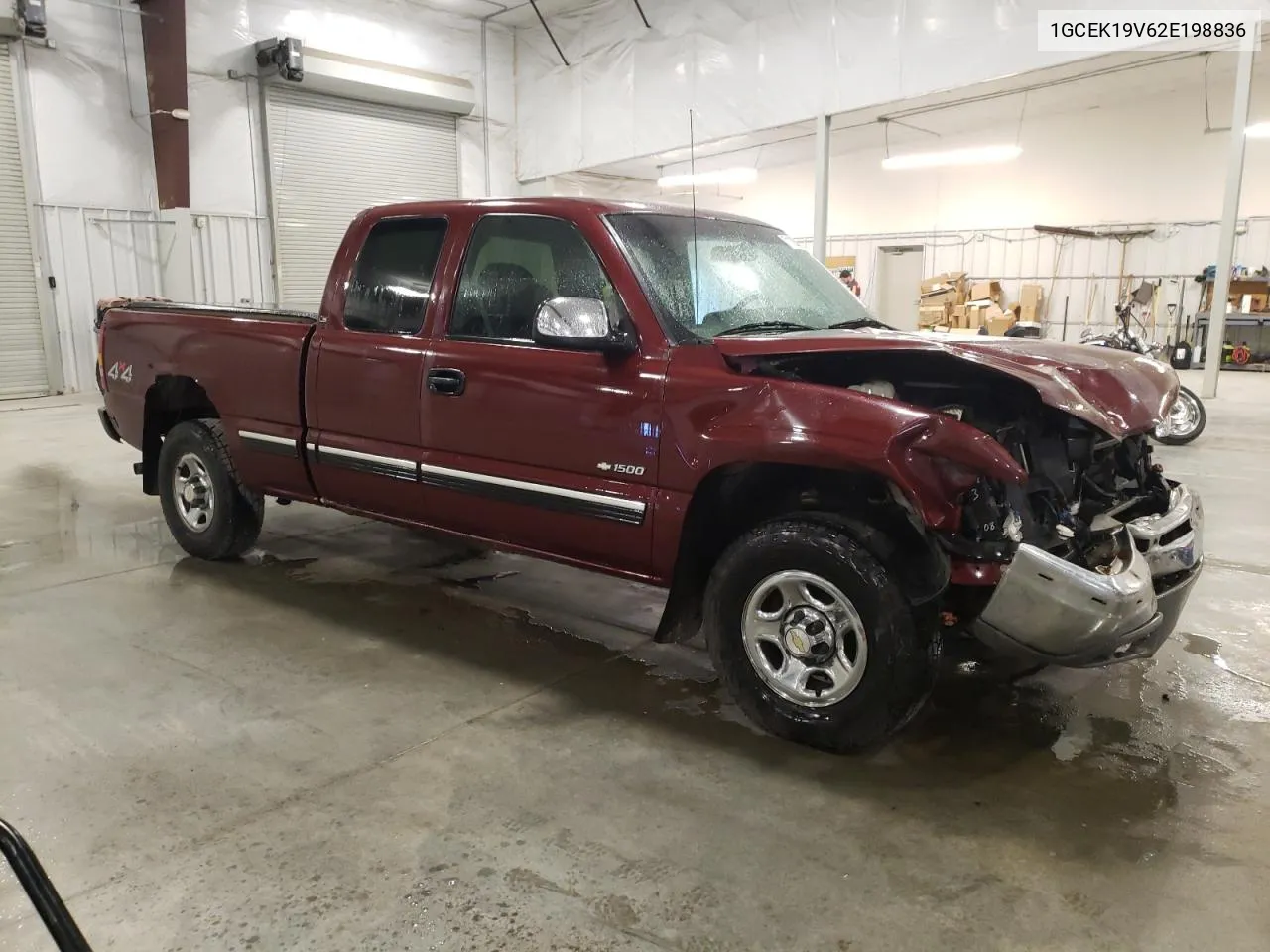 2002 Chevrolet Silverado K1500 VIN: 1GCEK19V62E198836 Lot: 71106634