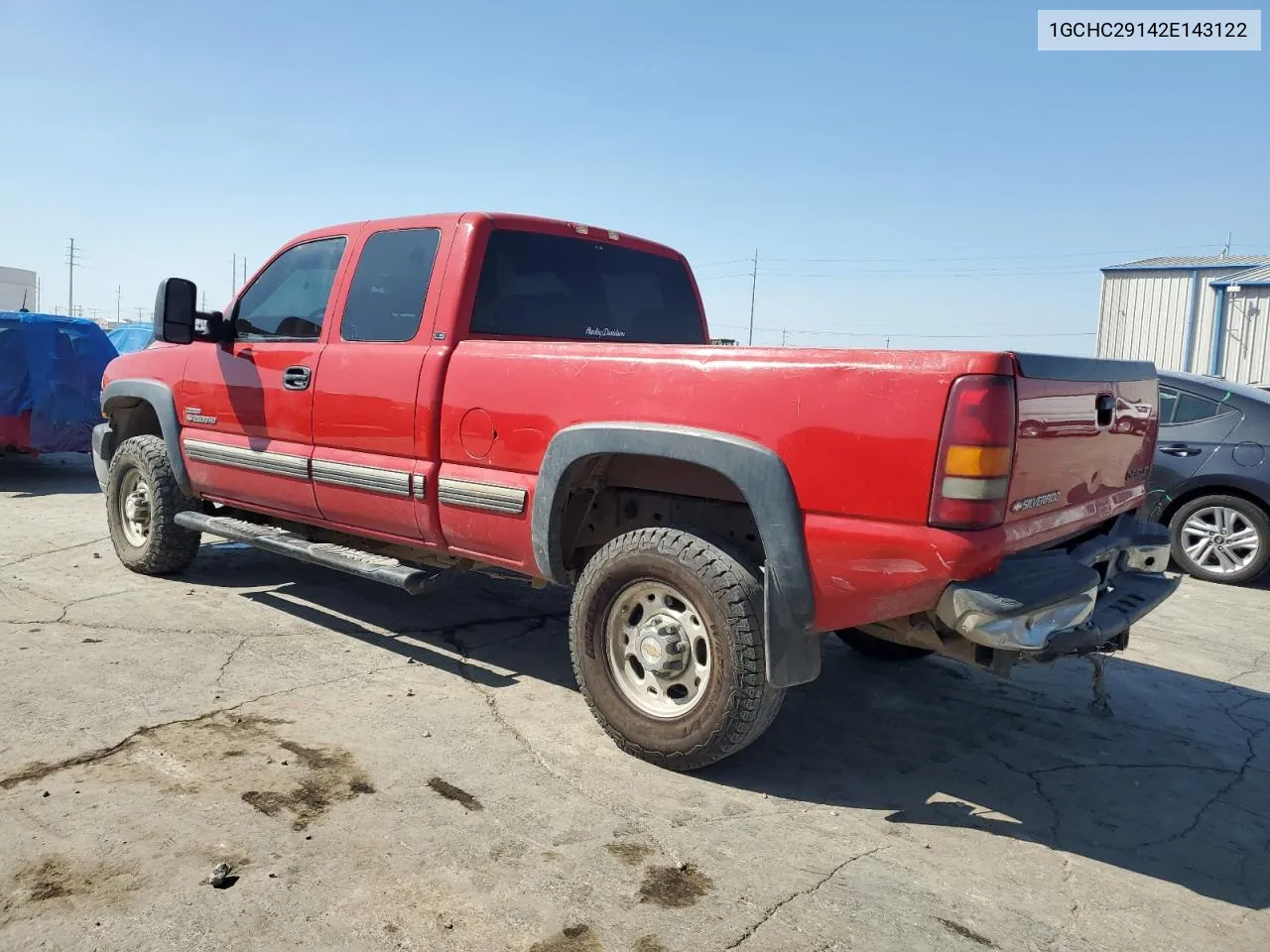 2002 Chevrolet Silverado C2500 Heavy Duty VIN: 1GCHC29142E143122 Lot: 71195324