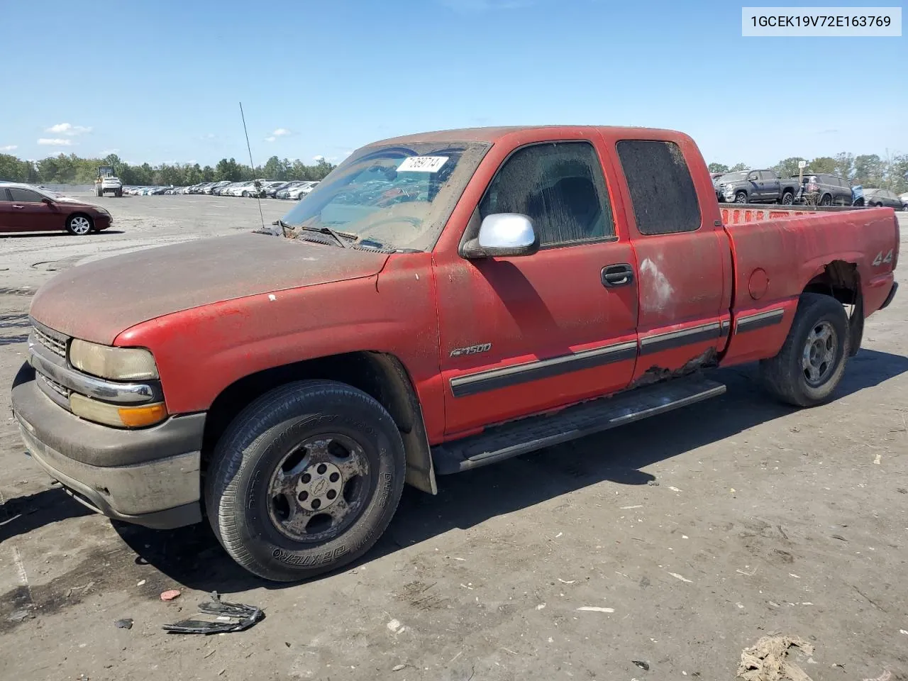 2002 Chevrolet Silverado K1500 VIN: 1GCEK19V72E163769 Lot: 71369714