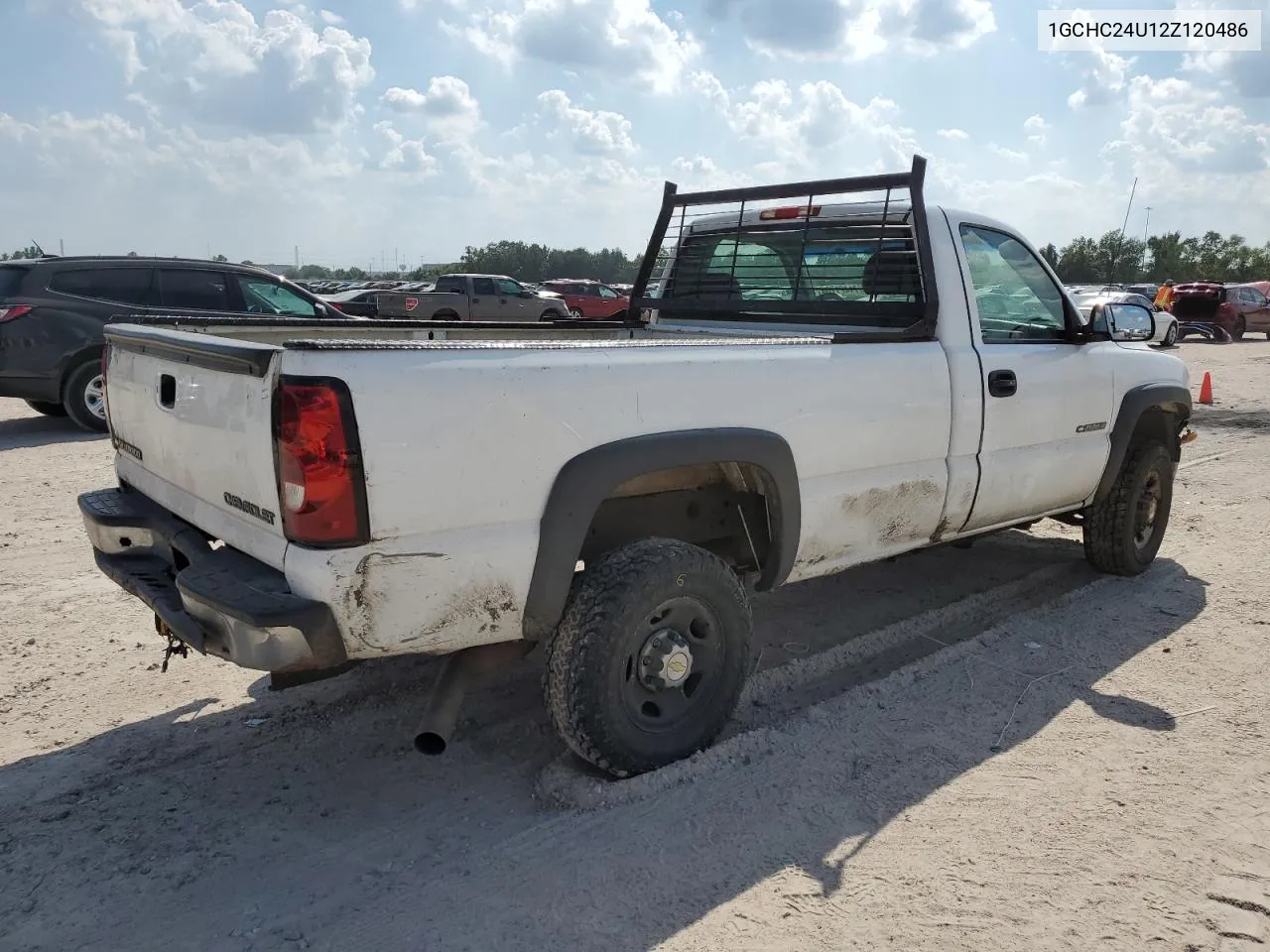 2002 Chevrolet Silverado C2500 Heavy Duty VIN: 1GCHC24U12Z120486 Lot: 71421704