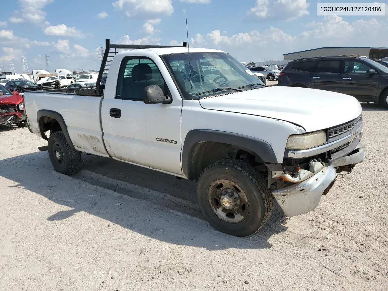 2002 Chevrolet Silverado C2500 Heavy Duty VIN: 1GCHC24U12Z120486 Lot: 71421704