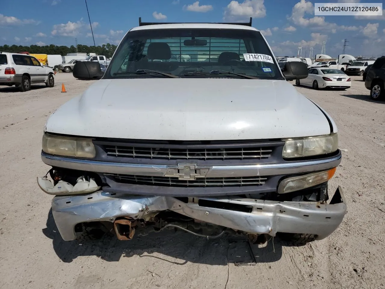 2002 Chevrolet Silverado C2500 Heavy Duty VIN: 1GCHC24U12Z120486 Lot: 71421704