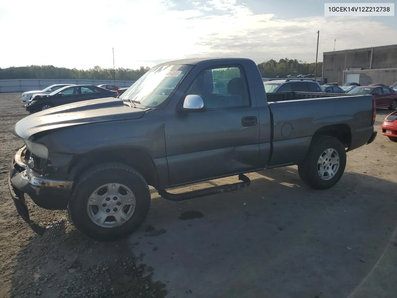 2002 Chevrolet Silverado K1500 VIN: 1GCEK14V12Z212738 Lot: 72277074