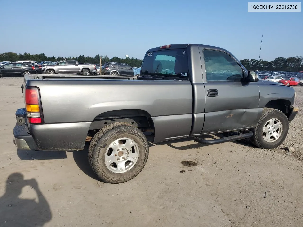 2002 Chevrolet Silverado K1500 VIN: 1GCEK14V12Z212738 Lot: 72277074