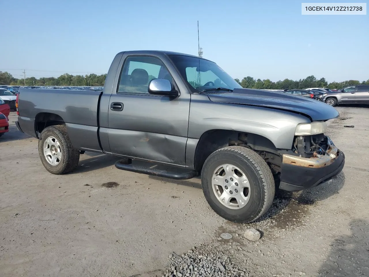 2002 Chevrolet Silverado K1500 VIN: 1GCEK14V12Z212738 Lot: 72277074