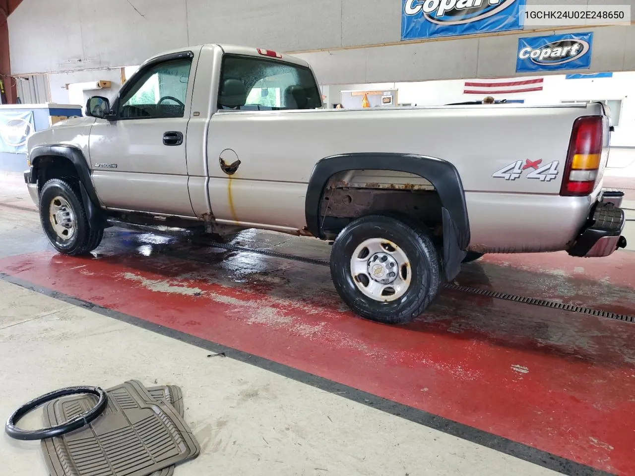 2002 Chevrolet Silverado K2500 Heavy Duty VIN: 1GCHK24U02E248650 Lot: 72444104