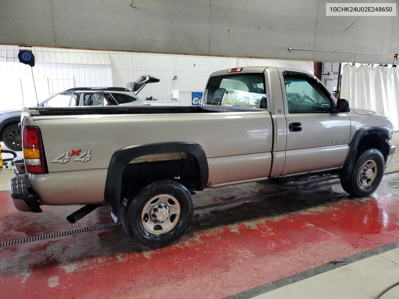 2002 Chevrolet Silverado K2500 Heavy Duty VIN: 1GCHK24U02E248650 Lot: 72444104