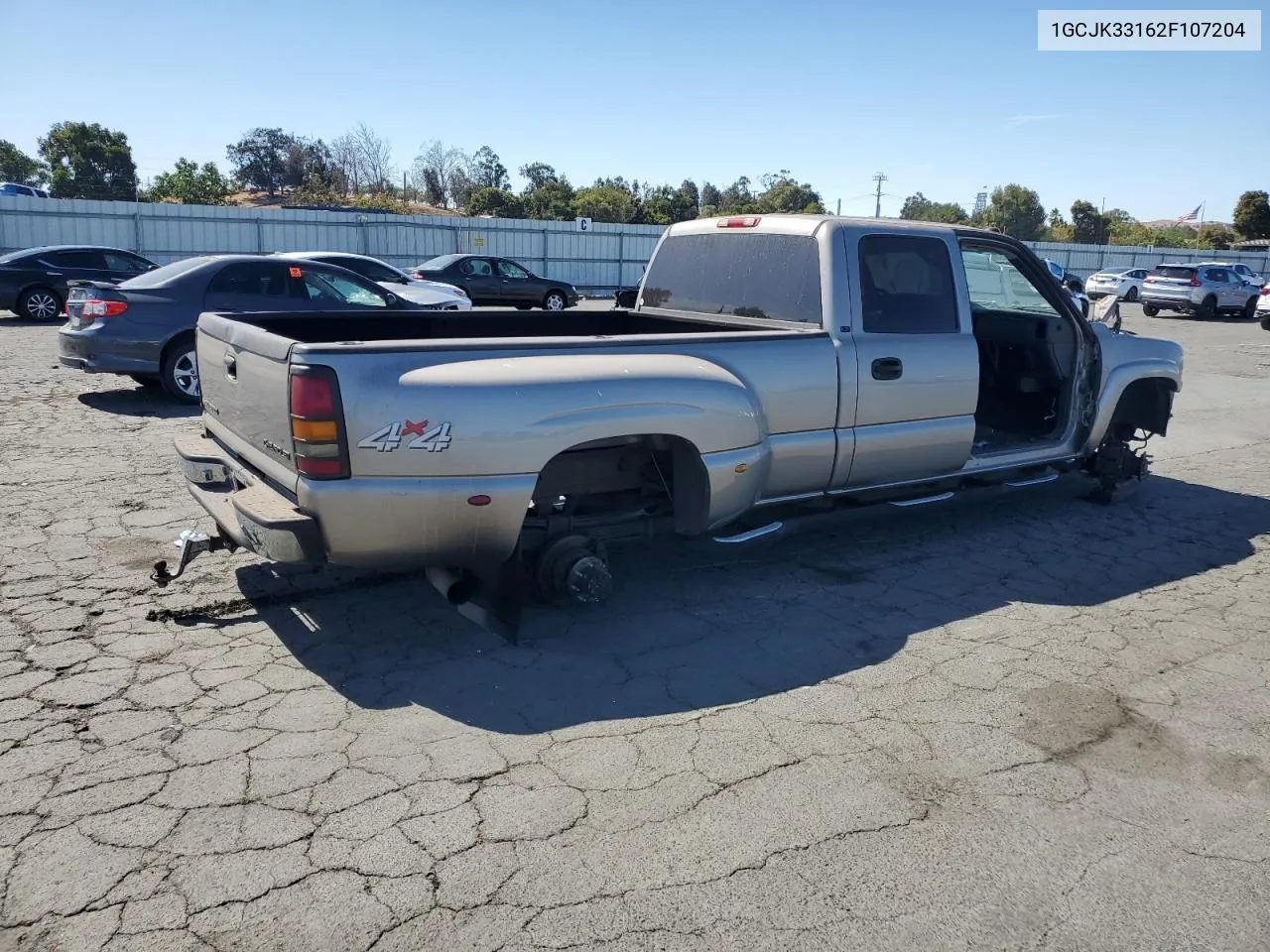 2002 Chevrolet Silverado K3500 VIN: 1GCJK33162F107204 Lot: 72446664