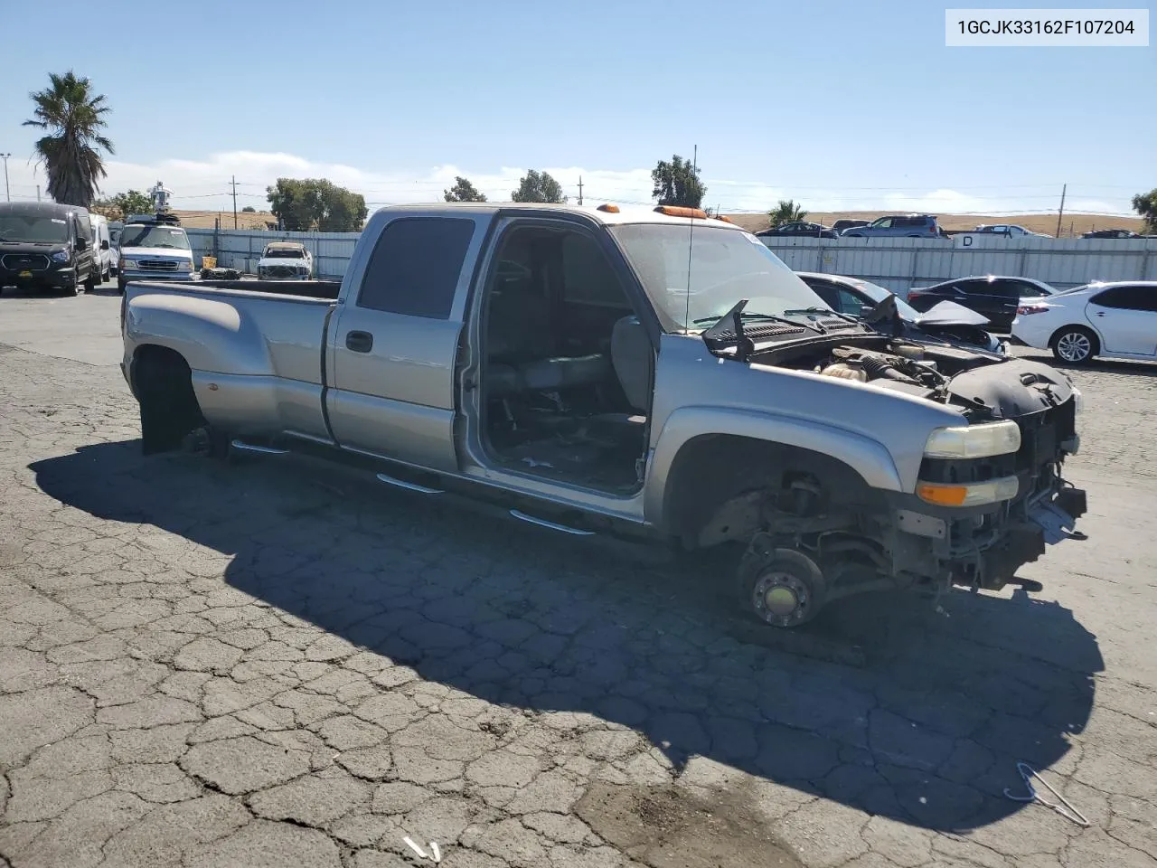 2002 Chevrolet Silverado K3500 VIN: 1GCJK33162F107204 Lot: 72446664