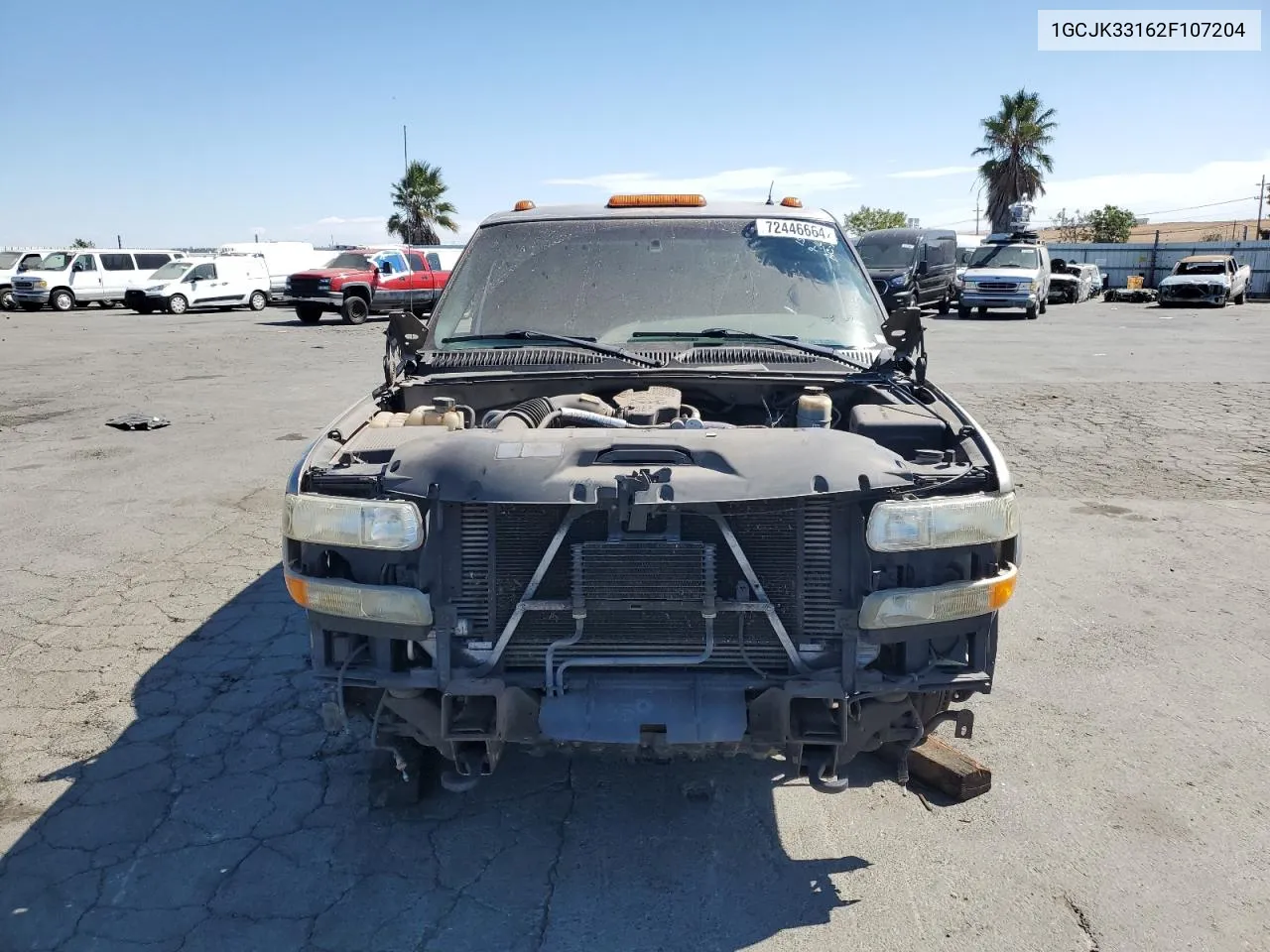 2002 Chevrolet Silverado K3500 VIN: 1GCJK33162F107204 Lot: 72446664