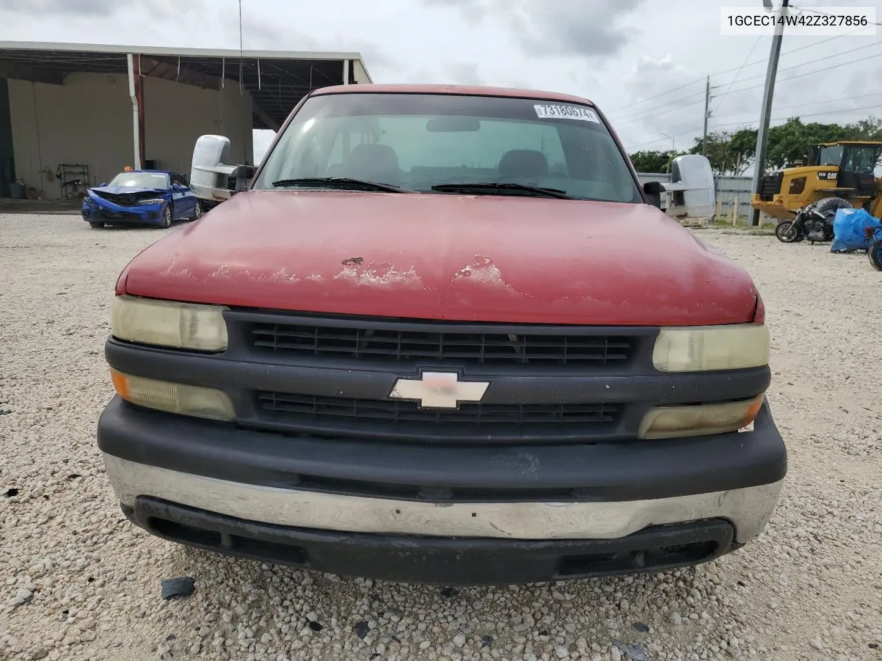 2002 Chevrolet Silverado C1500 VIN: 1GCEC14W42Z327856 Lot: 73180674