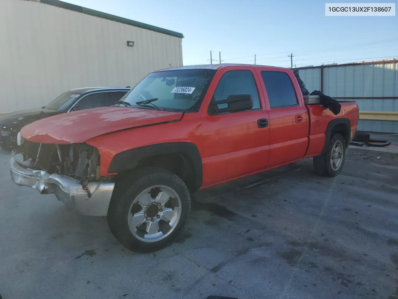 2002 Chevrolet Silverado C1500 Heavy Duty VIN: 1GCGC13UX2F138607 Lot: 73236024