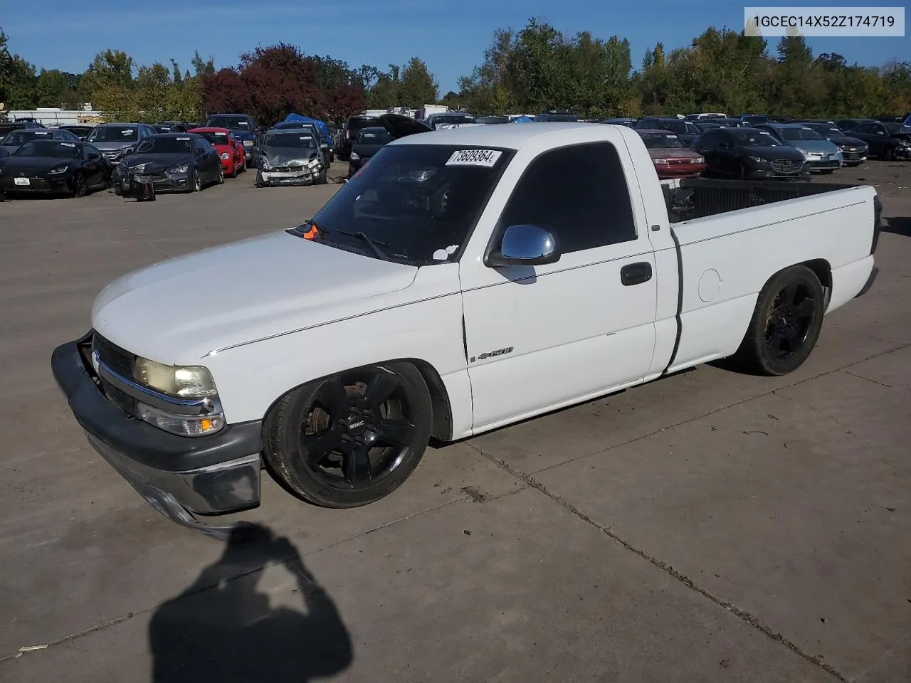 2002 Chevrolet Silverado C1500 VIN: 1GCEC14X52Z174719 Lot: 73609364