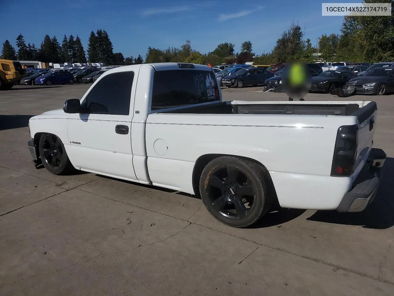 2002 Chevrolet Silverado C1500 VIN: 1GCEC14X52Z174719 Lot: 73609364