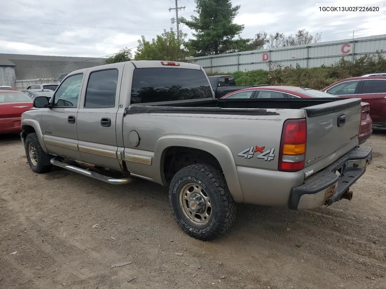 2002 Chevrolet Silverado K1500 Heavy Duty VIN: 1GCGK13U02F226620 Lot: 73842024