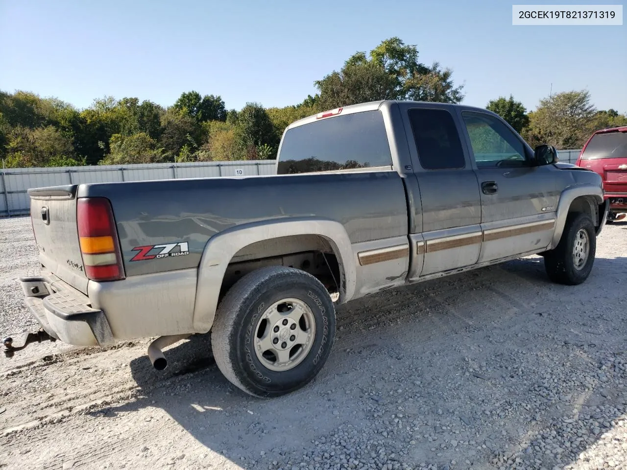 2002 Chevrolet Silverado K1500 VIN: 2GCEK19T821371319 Lot: 74511294