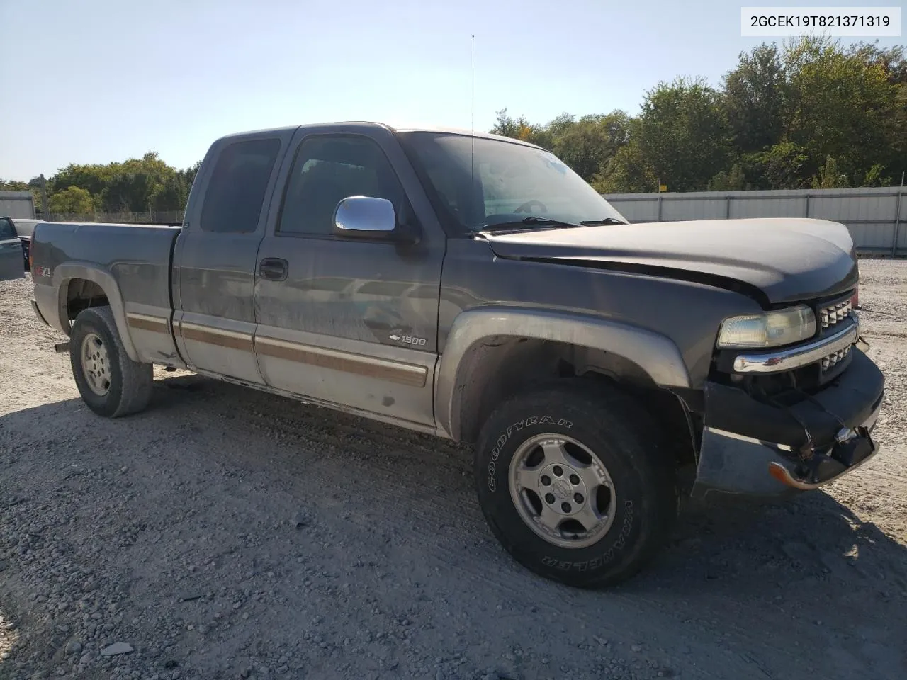 2002 Chevrolet Silverado K1500 VIN: 2GCEK19T821371319 Lot: 74511294